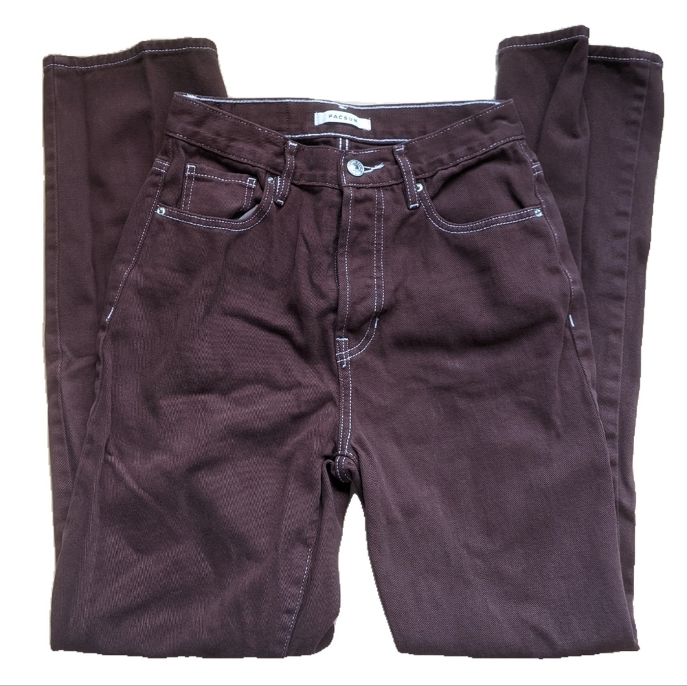 PacSun brown dad jeans